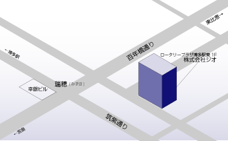 株式会社ジオ周辺地図